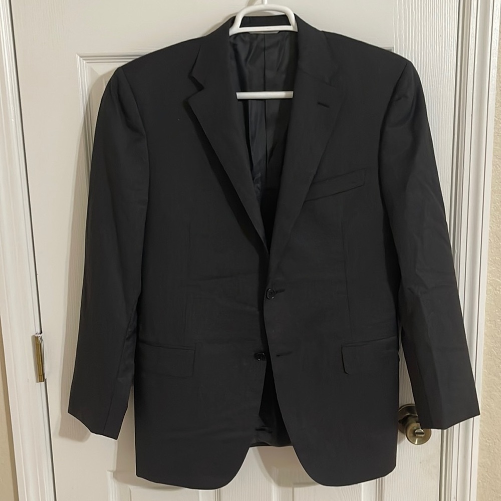 Canali Black Men Suit